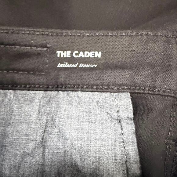 NWT AG Adriano Goldschmied The Caden Tailored Trouser Black Womens Size 27 - Picture 10 of 12